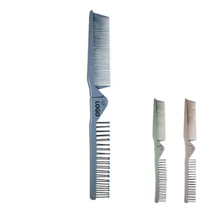 Compact Foldable Plastic Travel Comb