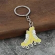 Metal Roller Skate Keychain | https://www.bestnamebadges.com