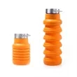 17 oz Collapsible Silicone Water Cup | https://www.bestnamebadges.com
