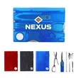 12 In 1 Mini Multifunctional Outdoor Survival Tools Card Kit | https://www.bestnamebadges.com