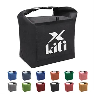 Roll Top Insulated Lunch Tote Bag Cooler 13.4"x13"x5.9"