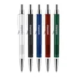 Union Printed - Brass Click Metal Pen | https://www.bestnamebadges.com