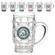 17.75 oz. Dimpled Glass Beer Mugs | https://www.bestnamebadges.com
