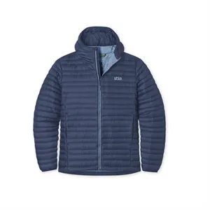 Stio® Men's Pinion Down Windproof Hooded Mountain Jacket | https://www.bestnamebadges.com