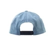 Washed Denim Cotton Cap with Black Visor | https://www.bestnamebadges.com