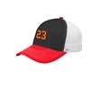 Cotton Tri-Color Caps with Mesh Back | https://www.bestnamebadges.com