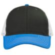 Cotton Tri-Color Caps with Mesh Back | https://www.bestnamebadges.com