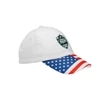 Patriotic Baseball Cap with Adjustable Velcro Strap | https://www.bestnamebadges.com