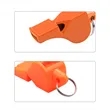 Plastic Loud Referee Coach Whistle With Keyring | https://www.bestnamebadges.com