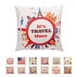 18" Full Color Custom Square Throw Pillow Case W/ | https://www.bestnamebadges.com