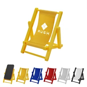 Plastic Foldable Mini Beach Chair Cell Phone Stand