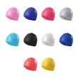 Silicone Swim Cap With Ear Protection | https://www.bestnamebadges.com
