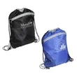 Cyclone Mesh Curve Polyester Drawstring Bag | https://www.bestnamebadges.com