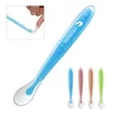 First Stage  Silicone Soft Tip Baby Feeding Spoon | https://www.bestnamebadges.com