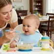 First Stage  Silicone Soft Tip Baby Feeding Spoon | https://www.bestnamebadges.com
