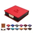 PU Leather Business Gift Sticky Note Holder For Desk | https://www.bestnamebadges.com