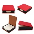 PU Leather Business Gift Sticky Note Holder For Desk | https://www.bestnamebadges.com