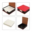 PU Leather Business Gift Sticky Note Holder For Desk | https://www.bestnamebadges.com