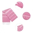 39"x71" Quick Dry Large Turkish Beach Towel With Tassel | https://www.bestnamebadges.com