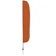 18' Solid-Color Stadium Flutter Flag Kit Single-Sided | https://www.bestnamebadges.com