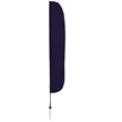 18' Solid-Color Stadium Flutter Flag Kit Single-Sided | https://www.bestnamebadges.com