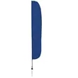 18' Solid-Color Stadium Flutter Flag Kit Single-Sided | https://www.bestnamebadges.com