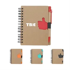 Colorful Finger Spiral Notebook