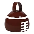 Football Shape Cow Bell | https://www.bestnamebadges.com