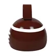 Football Shape Cow Bell | https://www.bestnamebadges.com