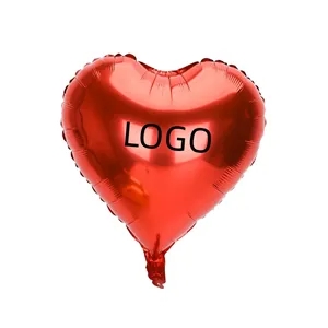 18'' Heart Shape Mylar Balloons