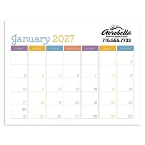 Triumph® Calendars Small Monthly Desk Pad - Colors | https://www.bestnamebadges.com