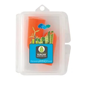 Good Value™ Travel Ear Plugs in Case | https://www.bestnamebadges.com