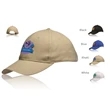 Brushed Cotton Constructed Baseball Cap with Buckle adjuster | https://www.bestnamebadges.com