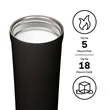 17 oz Corkcicle® Ceramic-Coated Commuter Coffee Cup | https://www.bestnamebadges.com
