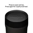 17 oz Corkcicle® Ceramic-Coated Commuter Coffee Cup | https://www.bestnamebadges.com