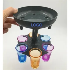 6 Shot Glass Dispenser and Holder