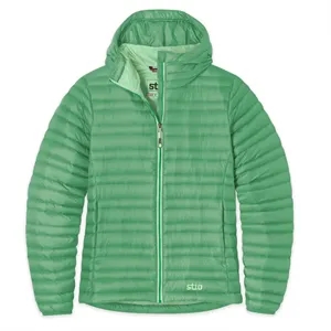 Stio® Women's Ultralight Pinion Down Windproof Hooded Jacket | https://www.bestnamebadges.com