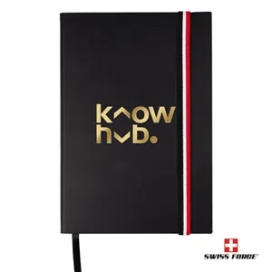 Swiss Force® Halsey Softcover Journal w/Band | https://www.bestnamebadges.com