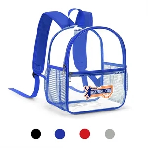 Wide Shoulder Straps Clear Backpack For Stadium