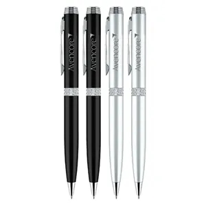 Union Printed - Diamond Rollerball Twist Metal Pen  