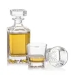 Santana Decanter & Silver Rim Set | https://www.bestnamebadges.com