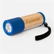 Sleek Bamboo 9 LED Flashlight | https://www.bestnamebadges.com