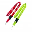 Polyester Detachable 3/4" Lanyard with USB Flash Drive | https://www.bestnamebadges.com