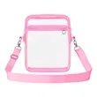 Clear PVC Crossbody Shoulder Bag (Ocean) | https://www.bestnamebadges.com