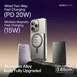 10000mAh Magnetic Slim Portable Power Bank | https://www.bestnamebadges.com