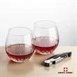 Swiss Force® Opener & Templeton Stemless Wine | https://www.bestnamebadges.com