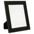 8" x 10" Black & Silver Leatherette Photo Frame | https://www.bestnamebadges.com