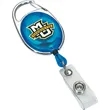 Carabiner Style Retractable Badge Holder | https://www.bestnamebadges.com