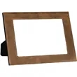 8" x 10" Rustic & Gold Leatherette Photo Frame | https://www.bestnamebadges.com