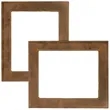 8" x 10" Rustic & Gold Leatherette Photo Frame | https://www.bestnamebadges.com
